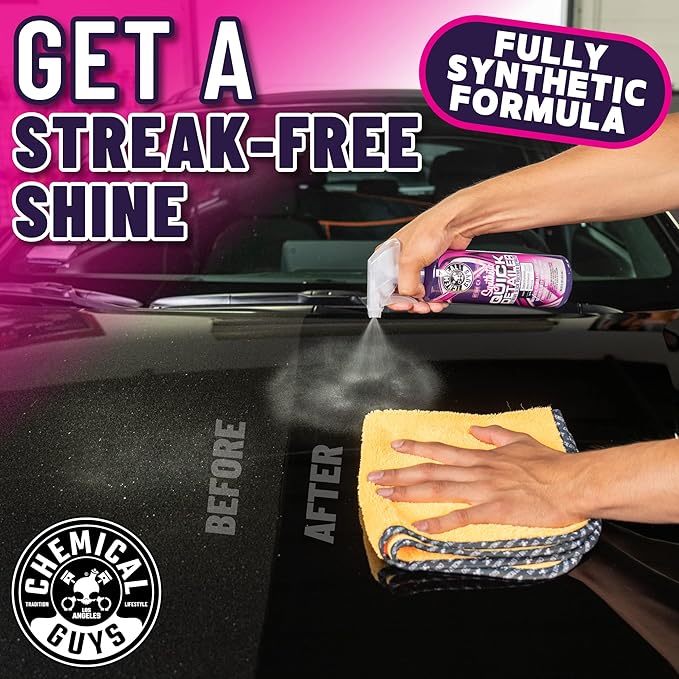 Chemical Guys WAC211 Synthetic Quick Detailer, Extreme Slick Polymer Detailer, Safe for Cars, Trucks, SUVs, Motorcycles, RVs & More, 128 fl oz (1 Gallon)