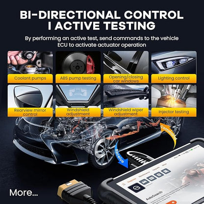 THINKCAR OBD2 Scanner Diagnostic Tool Lifetime Free, ThinkScan 689 Car Scan Tool with 34 Reset Function,Scanner for Car with 3000+ Active Test,Advanced ECU Coding BI-Directional,FCA Online Service