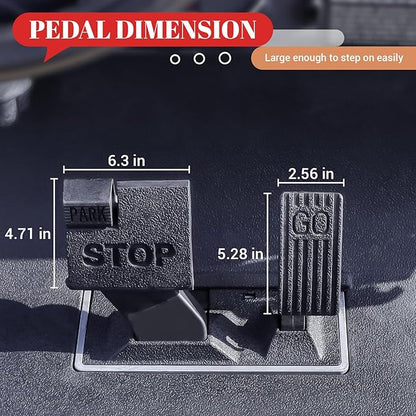 Drive-up Club Car Precedent Pedal Assy with Conversion Kit, Accelerator ASM Pedal&Brake Pedal (2nd gen), Universal for 2004-UP Precedent Onward & 2018-UP Tempo Gas Electric OEM 102500001 103974821