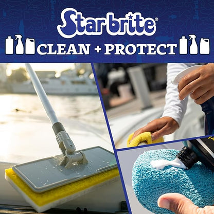 STAR BRITE Star Tron Fuel Tank Cleaner - Remove Sludge, Varnish & Other Deposits - Rejuvenate Old, Stale Fuel - Concentrated Formula Works In Gas Tanks & Diesel Tanks - 1 GAL (093600)