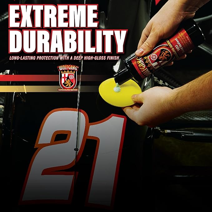 WOLFGANG CONCOURS SERIES SiO2 Paint Sealant | SiO2-Enhanced Formula for Hydrophobic Water Repellency | Long-Lasting Paint Protection | Easy Application | WG-0055 | 16 fl. oz.