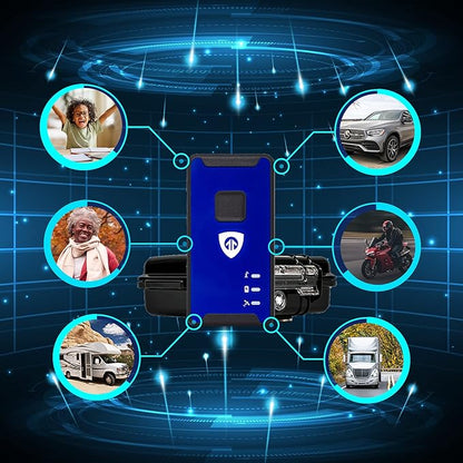Brickhouse Security GPS Car Tracker - Hidden Tracker for Vehicles - Long Lasting Battery 140-Day LTE GPS Tracking Device for Vehicles with Magnetic Case & Extended Battery - Subscription Required