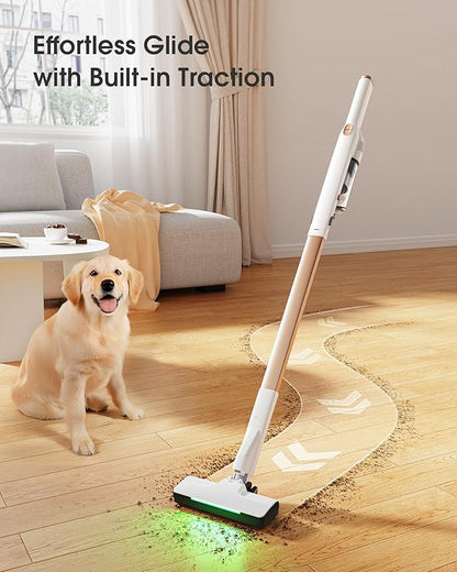 Cordless Handheld Vacuum Cleaner, 2-in-1 Lightweight Stick Vacuum with Detachable Dust Cup, Portable Car Vacuum for Home, Office, and Vehicle Cleaning