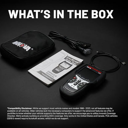 Innova 5610 OBD2 Bidirectional Scan Tool - Understand Your Vehicle, Pinpoint What's Wrong, and Complete Your Repairs with Less Headache, Updates Included, US-Based Technical Support