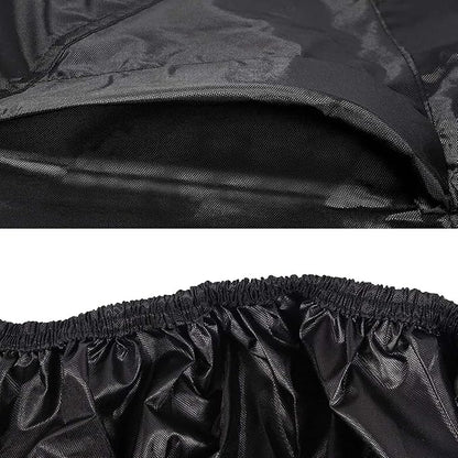 UTV Cover 4-6 Seater Waterproof Heavy Duty Black Oxford Cloth Protection Covers UTV Accessories for Polaris RZR Can-Am Defender All Weather Side by Side Cover