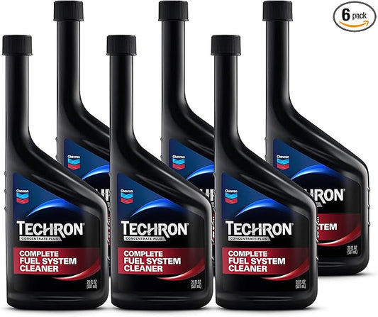 Chevron 65740-6PK 65740-CASE Techron Concentrate Plus Fuel System Cleaner - 20 oz., (Pack of 6)