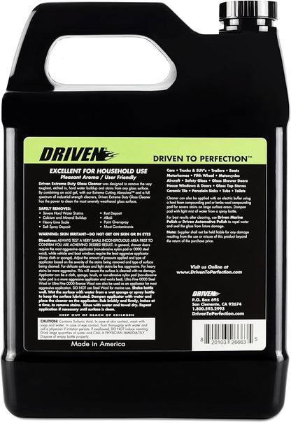 DRIVEN Extreme Duty Glass Cleaner (Glass Cleaner - 1 Gallon)