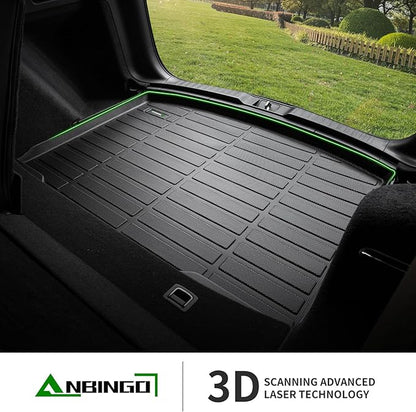 ANBINGO®Floor Mats for Camry AWD 2020-2024 (Only for Camry AWD All Weather Camry Floor Liner Protection TPE Waterproof Non-Slip Camry Accessories (Not Fit for Hybrid or FWD)