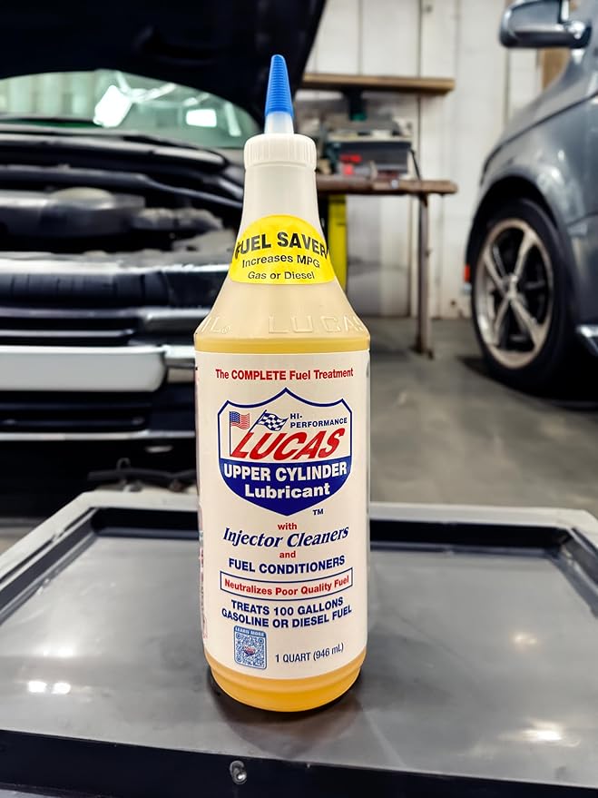 LUCAS Oil 10003-PK12 Fuel Treatment - 1 Quart