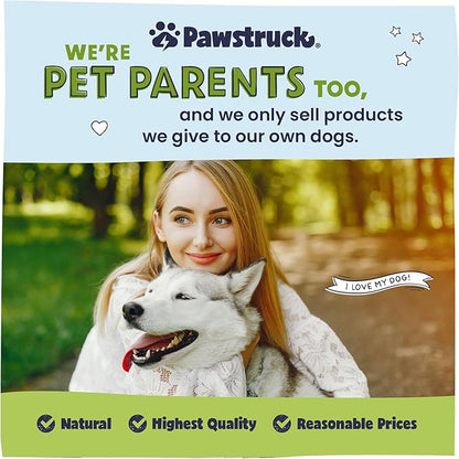 Pawstruck Natural 5” Braided Bully Sticks for Dogs, Tough Long-Lasting, Rawhide-Free, Low Odor, Healthy Single Ingredient Chew Treat for Aggressive Chewers, 10 Count, Packaging May Vary