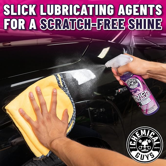 Chemical Guys WAC211 Synthetic Quick Detailer, Extreme Slick Polymer Detailer, Safe for Cars, Trucks, SUVs, Motorcycles, RVs & More, 128 fl oz (1 Gallon)