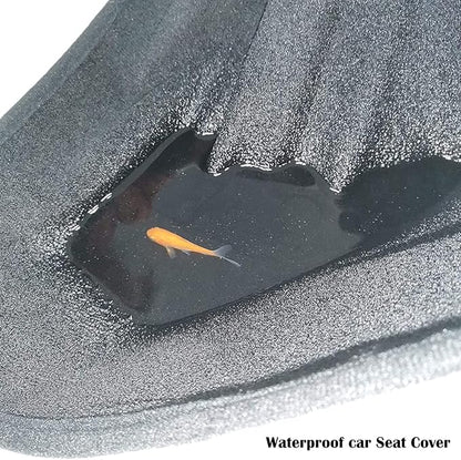 Car Seat Cover Protector Front Seats,for Gym Workout,Running,Swimming,Beach and Hiking,Waterproof Sweat Towel Bucket Seat Covers for Cars SUV Trucks (Grey, 1Pcs)