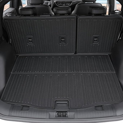 Floor Mats Set for Ford Escape 2020-2024 2025 Accessories (Not for Hybrid), Full Coverage All Weather Floor Mats Cargo Mat with Backrest Protectors & Door Sill Guards
