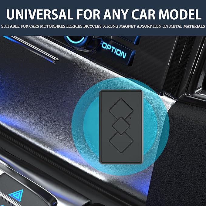Magnetic GPS Tracker for Vehicles, Pets, & Family – Waterproof Covert Real-Time Locator – No Subscription, No Monthly Fee – Global Coverage, No Delay