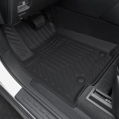 Floor Mats Set for 2022-2025 Jeep Grand Cherokee Accessories, Full Coverage All Weather Floor Mats Cargo Mat with Backrest Protectors & Door Sill Guards (Include 4xe Not for L or WK)