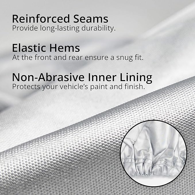 Car Covers Weatherproof Max Car Cover & Warranty Compatible with Chevrolet 1962-1967 Corvette Sting Ray- Outdoor Cover Theft Cable Lock Car Accessories Better Than Waterproof