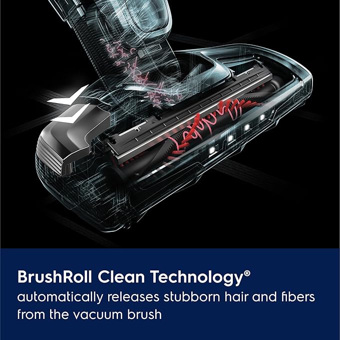 Electrolux Ergorapido Pet Cordless 2-in-1 Vacuum Cleaner with Motorized Pet Nozzle for Easy Pet Hair Removal, 48-Minute Run Time, 2 Power Modes, Chili Red
