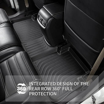 KELCSEECS Floor Mats & Cargo Liner Custom for Audi Q5 (Not for Q5 PHEV Models) 2024 2023 2022 2021 2020 2019 2018 Car Mats Automotive Cargo Mat Floor Liners Trunk Mat Q5 All Weather Trunk Liner