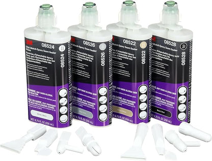 3M OEM Match Sprayable 1K Tip, 33991, 10 Nozzles, for Automotive Body Seams, Floor Pans, Wheel Arches