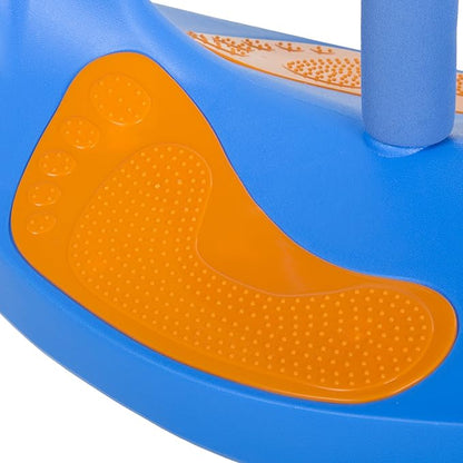 Wiggle Car Ride on Toy - Easy-to-Use Kid Car for Ages 3 Years and Up with No Batteries, Gears, or Pedals by Lil Rider (Blue/Orange), Large,Yellow / Black