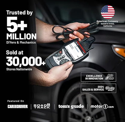 Innova 5610 OBD2 Bidirectional Scan Tool - Understand Your Vehicle, Pinpoint What's Wrong, and Complete Your Repairs with Less Headache, Updates Included, US-Based Technical Support