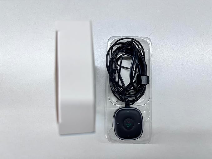 Bluetooth 5.3 Aux Car Adapter, SONRU Bluetooth Receiver for Car [Dual Connection & Mic Noise Cancellation], Aux Adapter with Plug-and-Play for Music/Hands-Free Calls/Stereo Audio