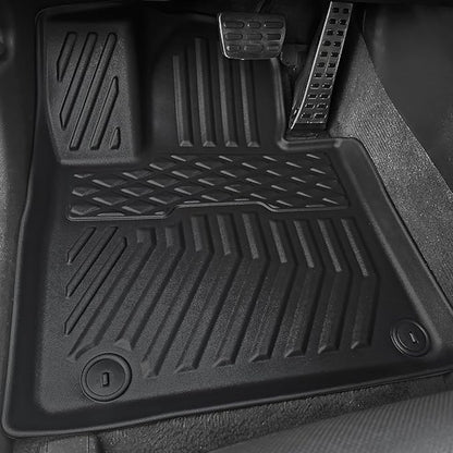 GALVAGNIATE Floor Mats for 2021-2024 2025 Kia Sorento 6-Seat/7-Seat (Not for Hybrid), All Weather TPE Floor Mat and 2-in-1 Cargo Liner with Backrest Mat for Sorento Accessories