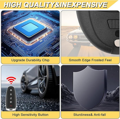 Key Fob Replacement for 2014-2019 Buick Encore/ 10-12 Allure/ 10-16 Lacrosse/ 11-17 Regal/ 12-17 Verano/ 10-19 Chevy Equinox Camaro/ 11-16 Cruze Malibu/ 14-19 Impala/ 12-17 Sonic Keyless,2Pcs