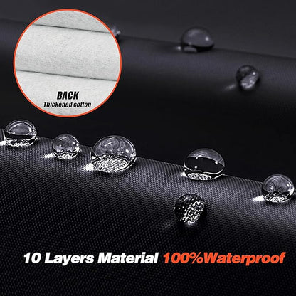 Chevrolet Trax Car Cover 100% Waterproof All Weather, Gift with Towel, 10 Layers SUV Car Cover Custom Fit 2013-2025 Chevy Trax, Full Exterior Car Covers Rain Sun UV Protection with Door Zipper.