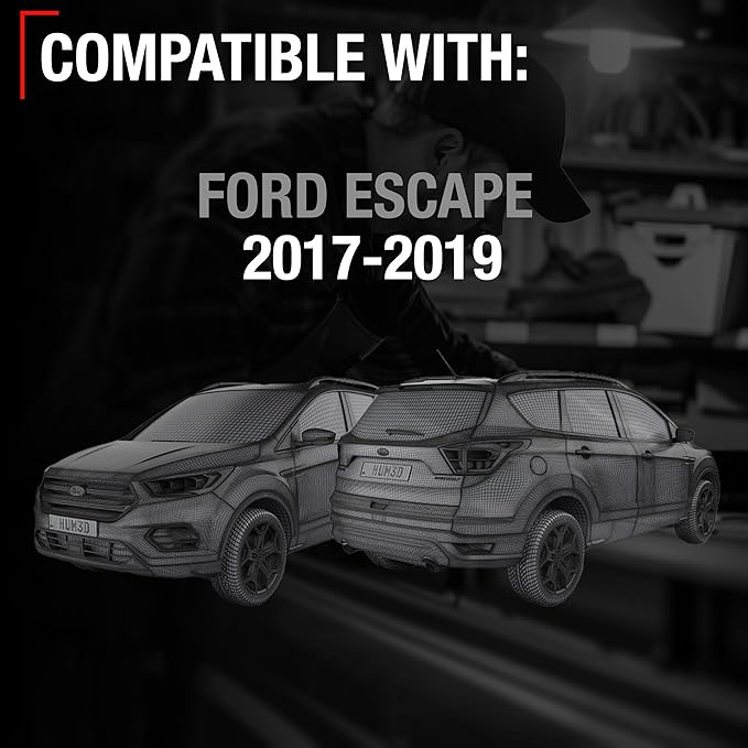 T1A Car Parking Sensors - Compatible with 2017-2019 Ford Escape - Front or Rear Bumper Parking Aid Sensor, Backup Reverse Parking Assist Kit - OEM EM2Z15K859C, 684-106, FO1078101