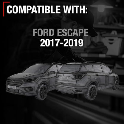 T1A Car Parking Sensors - Compatible with 2017-2019 Ford Escape - Front or Rear Bumper Parking Aid Sensor, Backup Reverse Parking Assist Kit - OEM EM2Z15K859C, 684-106, FO1078101