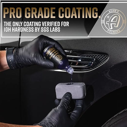 Adam's Polishes Advanced Graphene Ceramic Coating - 10H Graphene Coating for Auto Detailing, 9+ Years of Car Protection & Patented UV Technology
