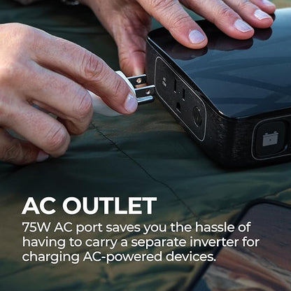HALO Bolt Ultimate 2 Portable Car Battery Jump Starter | 130 PSI Air Compressor, 55.5Wh USB Power Bank with AC Outlet, Emergency Floodlight & Charger, Jumps Cars SUVs & Trucks, Inflates Tires — Black