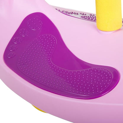 Wiggle Car - Ride on Toy for Ages 3 and Up - Toddler Ride on Toys with no Batteries, Gears, or Pedals Just Twist, Wiggle, and Go by Lil’ Rider (Pink)