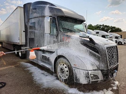 Wash Chems Pro 50 Touchless Car Wash Detergent Soap Concentrate No Brushing, Commercial Grade Professional Auto Foam Cleaner Also Great for Trucks & Tractors