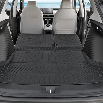 Floor Mats Set for Honda HR-V 2026 2025 2024 2023(Hybrid & Gasoline), Full Coverage All Weather Floor Mats Cargo Mat with Backrest Protectors & Door Sill Guards for Honda HRV Accessories