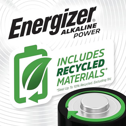 Energizer Alkaline Power AAA Batteries, 32 Count, Long-Lasting Triple A Batteries, Suitable for Everyday Electronics and Emergency Gear