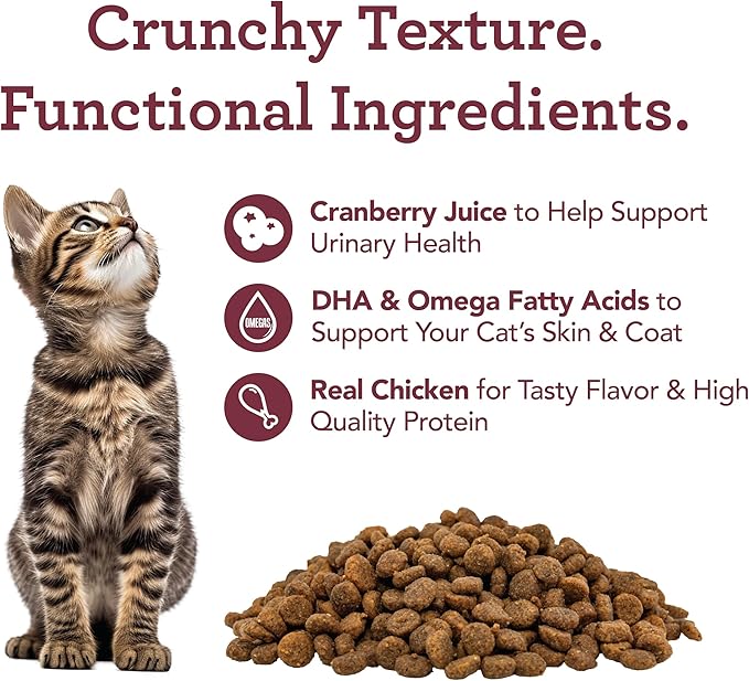 Get Naked Urinary Health Crunchy Treats For Cats, Cranberries, (1 Pouch), 2.5 Oz