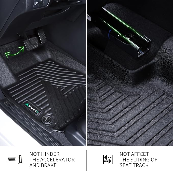 ANBINGO® 2025 Honda Ridgeline Floor Mats, Fit for 2024 Ridgeline, 2017 Ridgeline, 2018 Ridgeline, 2019 Ridgeline, 2020 Ridgeline, 2021 Ridgeline, 2022 Ridgeline, 2023 Ridgeline