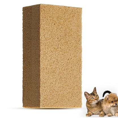 1 Pack Pet Hair Remover Sponge Cat and Dog Hair Sponge Rubber Pet Fur Lifter Removal Tool, Remove from Furniture, Carpet, Bedding, Clothing, 6.26 x 3.28 x 1.89 Inch