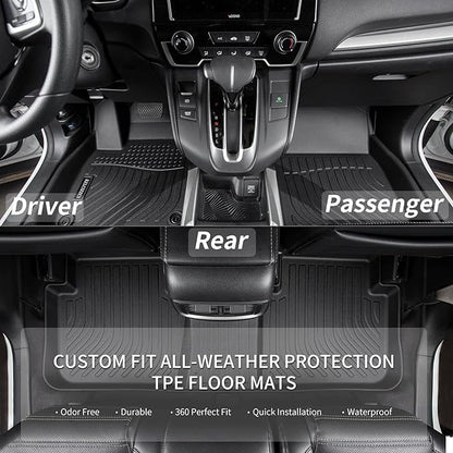 KELCSEECS Floor Mats Custom for 2012 2013 2014 2015 2016 2017 Camry Car Mats All Weather Protection Automotive Floor Liners Front& Rear Row Camry Floor Mats Accessories