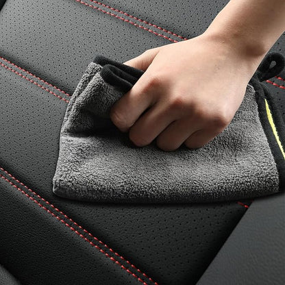 RISINGSTAR Rav4 Seat Covers, fit 2019-2025 Toyota Rav4 XLE LE XLE Premium Limited Base SUV, not for Adventure and TRD-Off(Black&Red)