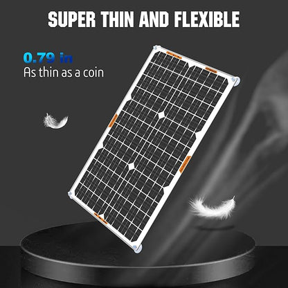 OYMSAE 30W 12V Solar Battery Charger Waterproof Solars Battery Maintainer,Portable Solar Panel Charger with Upgraded MPPT Controller for Car, Motorcycle, Boat, Marine, RV, Trailer, Tractor,Truck, etc