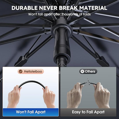 helloleiboo [2025 Upgrade] Car Windshield Sun Shade for Tesla Cybertruck-Foldable Windshield Sun Shade 64 * 58-Reflects UV Automotive Interior Sun Protection Easy to Use/Store