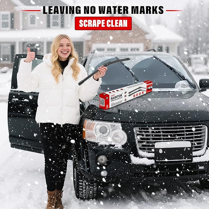 Windshield Wiper Blades Replacement for Ford Escape 2020 2021 2022 2023 Original Factory Quality Front Rear Wipers Blade Set for My Car - 24" 20" 11" (Pack of 3)