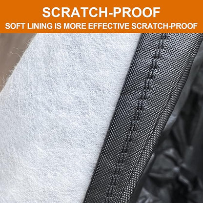 Kayme 7 Layers SUV Car Cover Custom Fit for Mazda CX-30 CX-3 CX 30 CX 3 (2019-2025) Waterproof All Weather for Automobiles, Outdoor Full Cover Rain Sun UV Protection.Black
