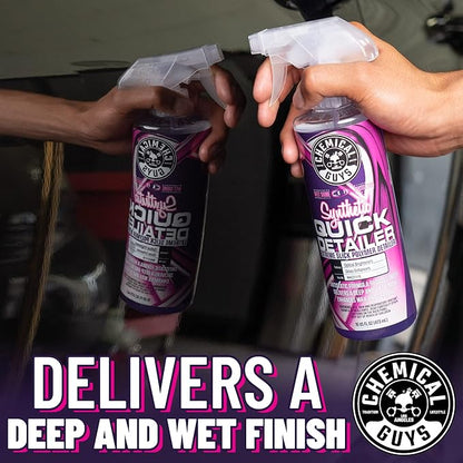 Chemical Guys WAC211 Synthetic Quick Detailer, Extreme Slick Polymer Detailer, Safe for Cars, Trucks, SUVs, Motorcycles, RVs & More, 128 fl oz (1 Gallon)