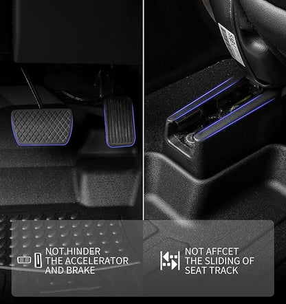 KELCSEECS® Floor Mats & Cargo Liner Custom for Hyundai Elantra & Elantra N 2021-2025,All Weather Protection TPE Floor Liners Front& Rear Row Full Set Elantra Accessories Black
