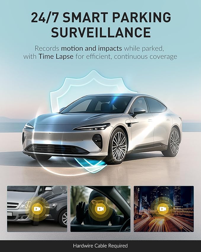 BlackVue DR770X-2CH II Dash Cam – Dual Full HD Front & Rear, Enhanced Visual Clarity, Fast Boot, USB-C Install, Effortless Video Playback via Wi-Fi, Cloud Remote Access, Smart Parking Mode (128GB)