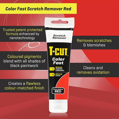 T-Cut Color Fast Red Scratch Remover, 5.3 Oz